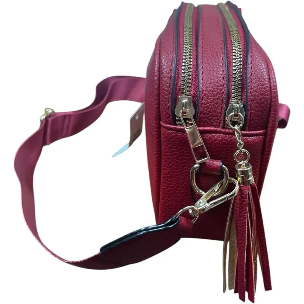 “The Crossbody “ Red Camera Bag